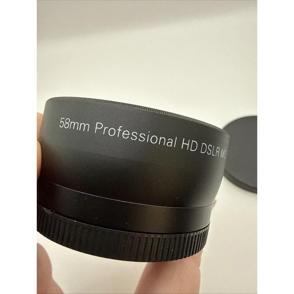 Macro 58mm .45x Wide Angle Macro Converter Lens HD DSLR‎ Pro MC AF Japan
